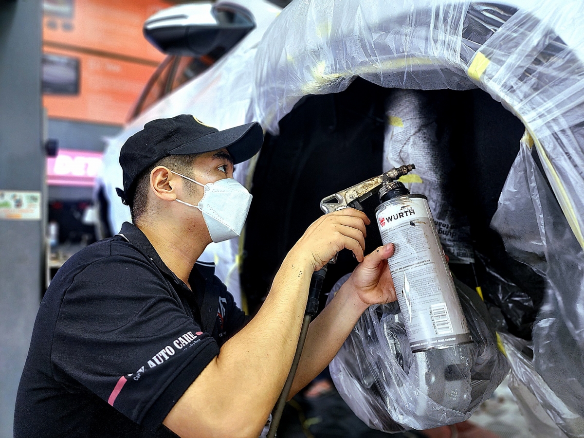 Phủ gầm chống rỉ