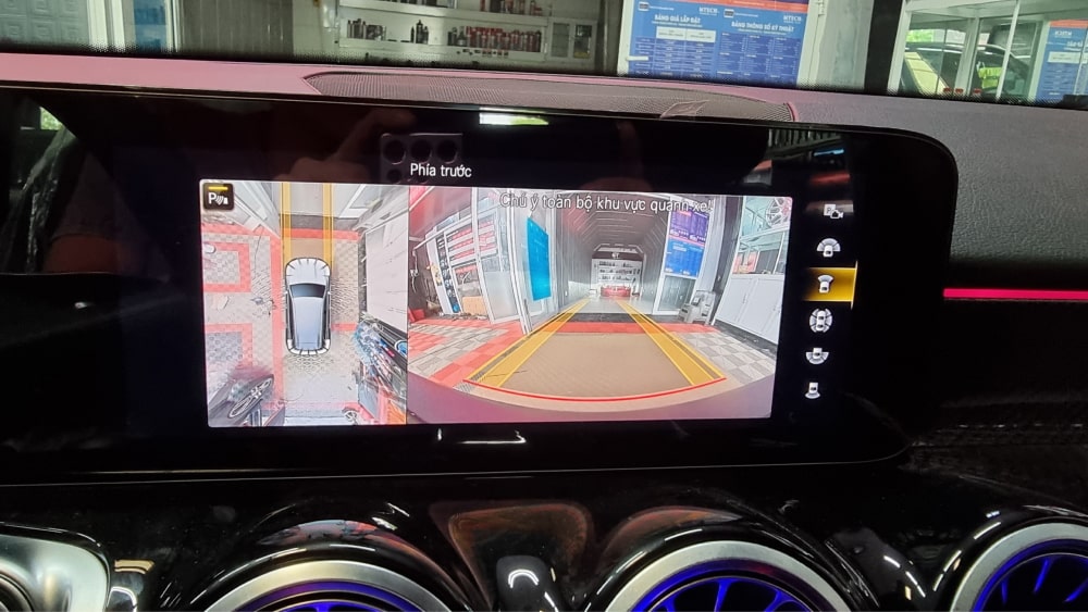 Màn hình android camera 360